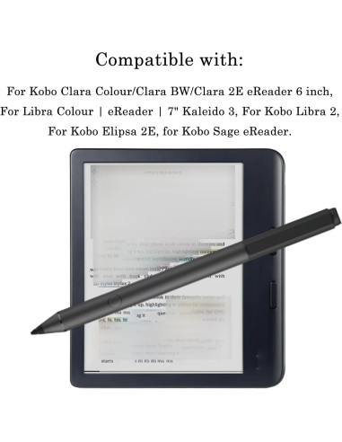 Stylus 2 Peixiong para Kobo Libra Color y Clara 6"/7"