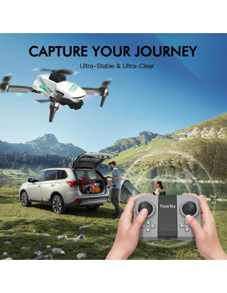Drone TizzyToy FB01 4K Plegable con Cámara y Control APP Drone TizzyToy FB01 4K Plegable con Cámara y Control APP