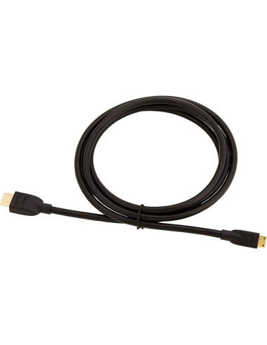 Cable Mini HDMI a HDMI Amazon Basics 1.83 m Alta Velocidad Negro
