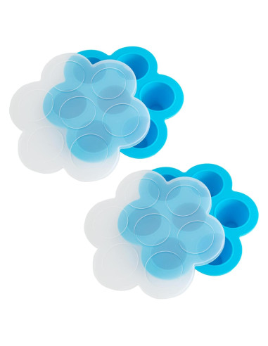 Molde de Silicona CHuangQi para Huevo y Muffins 2 Piezas