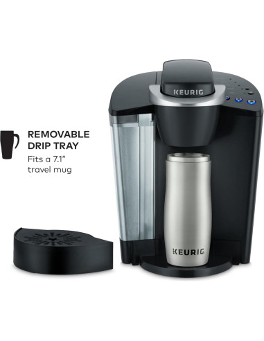 Cafetera K-Classic Keurig 1 Porción 1.42L Automática Negra