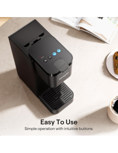 Cafetera Tastyle K320IT Compacta 4 Estilos 0.47L Negra
