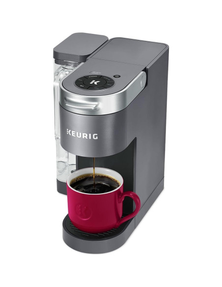 Cafetera de una sola porción Keurig K-Supreme Gris 1.96L Cafetera de una sola porción Keurig K-Supreme Gris 1.96L