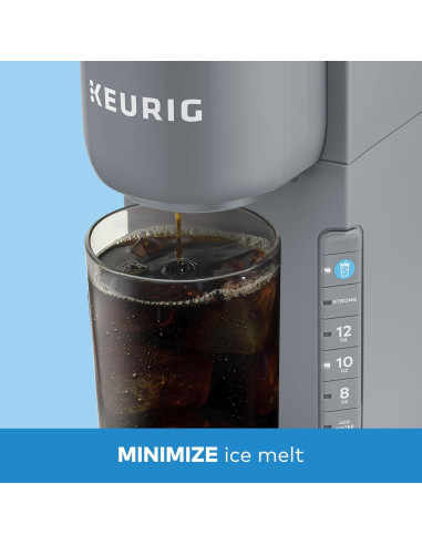 Cafetera Keurig K-Iced Gris, Prepara Café Helado y Caliente