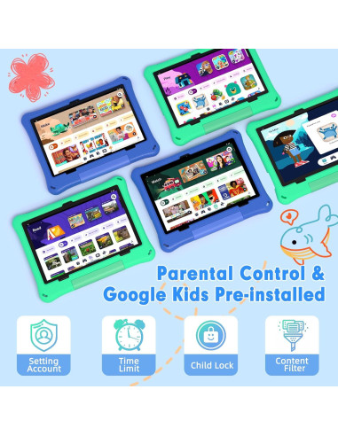 Tableta para Niños Callsky-Kids Cpad 10, 10.1" Android 15
