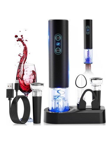 Abridor de Vino Eléctrico Otuseta Automático Acero Inoxidable