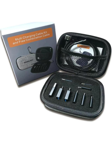 Kit de Adaptadores USB Tipo C BHSKJSZ 10 Piezas con Estuche