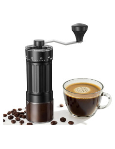 Molinillo de Café Manual CEVING 30g, 40 Configuraciones Ajustables