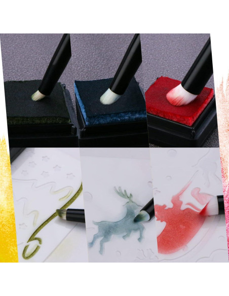 Pinceles para Pintura UNIMEIX 6 Piezas Detalle Acuarela Pinceles para Pintura UNIMEIX 6 Piezas Detalle Acuarela