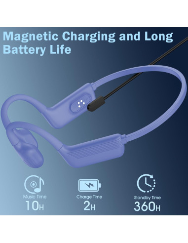 Auriculares de Conducción Ósea MARLALL S800 IP68 para Natación