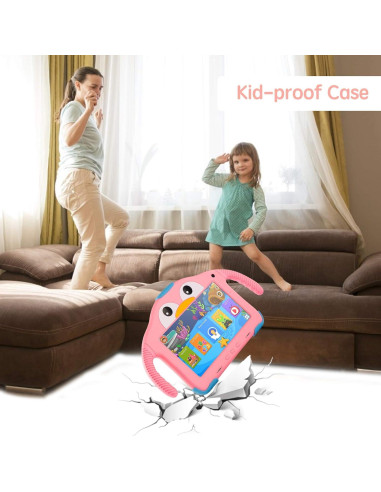Tableta Infantil YosaToo 7" Android 10 Rosa 32GB 1GB RAM