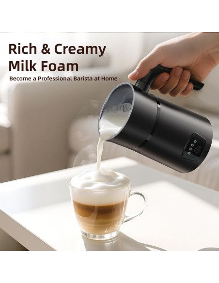 Espumador de Leche Eléctrico AGORVIO FF05 550ml 400W Espumador de Leche Eléctrico AGORVIO FF05 550ml 400W