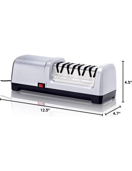 Afilador de Cuchillos Eléctrico YBSVO 4 Etapas Profesional Afilador de Cuchillos Eléctrico YBSVO 4 Etapas Profesional