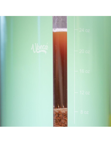 Prensa Francesa Ubeca Verde Menta 1L con Filtro de Acero Inoxidable