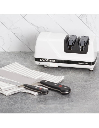 Afilador Eléctrico Chef'sChoice 320 de 2 Etapas, Blanco