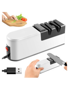 Afilador de cuchillos eléctrico Abizarch 3 velocidades 200x76mm