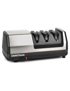 Afilador eléctrico de cuchillos Chef's Choice 151, acero inoxidable