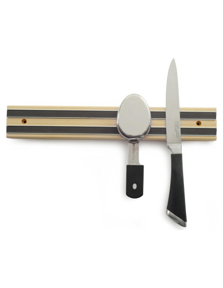 Barra Magnética para Cuchillos Norpro 30.5 cm Madera Ciprés Barra Magnética para Cuchillos Norpro 30.5 cm Madera Ciprés