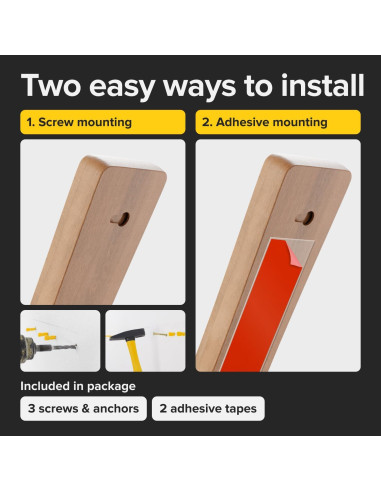 Tira Magnética para Cuchillos X-bet 40.6 cm Madera Haya