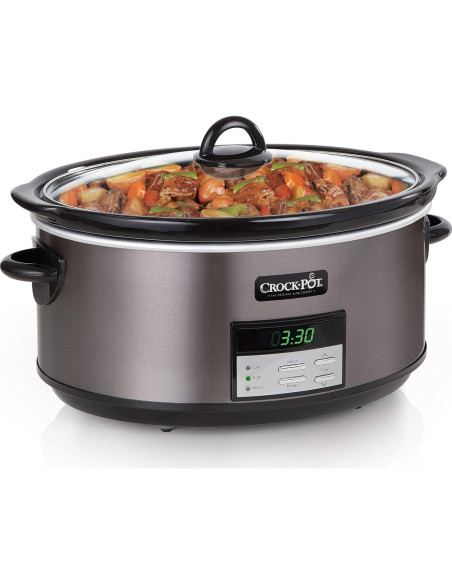 Crock-Pot Olla de Cocción Lenta 8 Cuartos + Manual 7 Cuartos Crock-Pot Olla de Cocción Lenta 8 Cuartos + Manual 7 Cuartos
