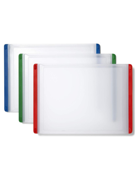 Set de Tablas de Cortar OXO Good Grips 3 Piezas Multicolor Set de Tablas de Cortar OXO Good Grips 3 Piezas Multicolor