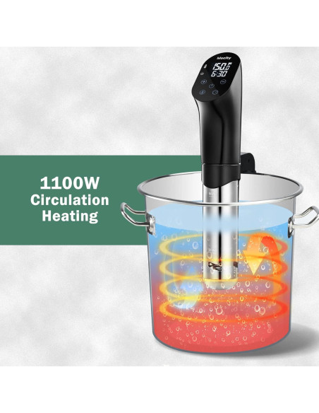 Cocedor Sous Vide Mecity SVJ-2000 1100W Precisión 0.5C Cocedor Sous Vide Mecity SVJ-2000 1100W Precisión 0.5C