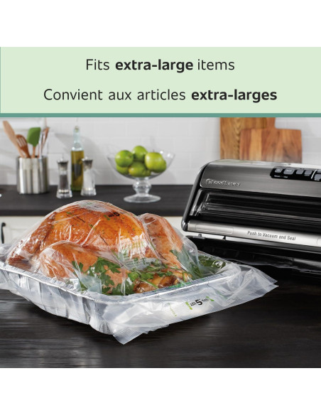 Rollos Expandibles FoodSaver 11" x 16' para Alimentos Rollos Expandibles FoodSaver 11" x 16' para Alimentos