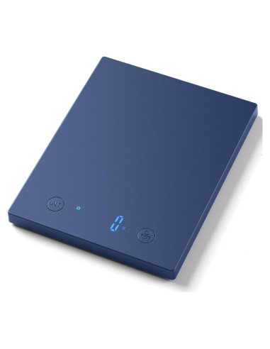 Balanza Digital de Cocina HomeBuds 10kg Azul LED 1g