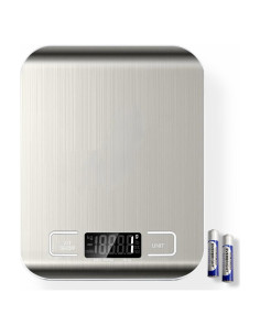 Báscula Digital de Cocina Maverick MC2023, 5 kg, Acero Inoxidable