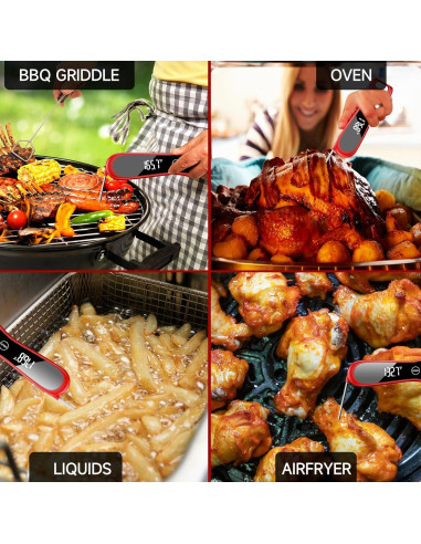 Termómetro Digital de Cocina Genérico a Prueba de Agua 209g