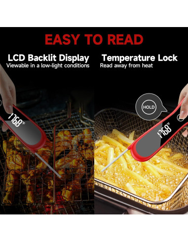 Termómetro Digital de Cocina Genérico a Prueba de Agua 209g