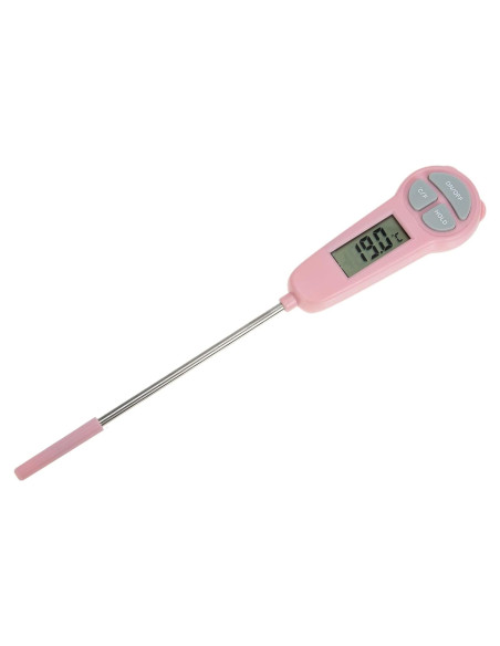 Termómetro Digital de Carne Kisangel Rosa 30C a 300C LCD Termómetro Digital de Carne Kisangel Rosa 30C a 300C LCD