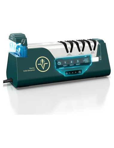 Afilador de cuchillos eléctrico VIDOME RE007 4 etapas 3 velocidades