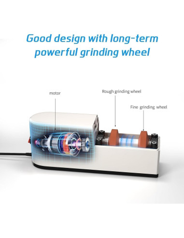 Afilador de Cuchillos Eléctrico Kiseely 5 en 1 Profesional