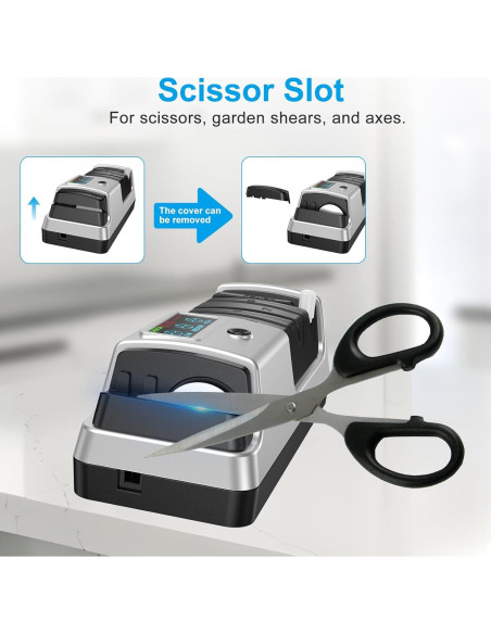 Afilador de Cuchillos Eléctrico Abledn EKS1000 5 en 1 con LCD Afilador de Cuchillos Eléctrico Abledn EKS1000 5 en 1 con LCD