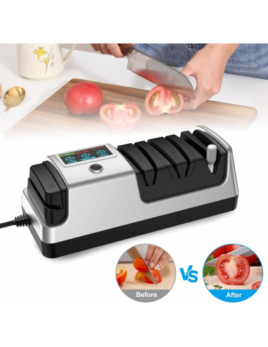 Afilador de Cuchillos Eléctrico Abledn EKS1000 5 en 1 con LCD