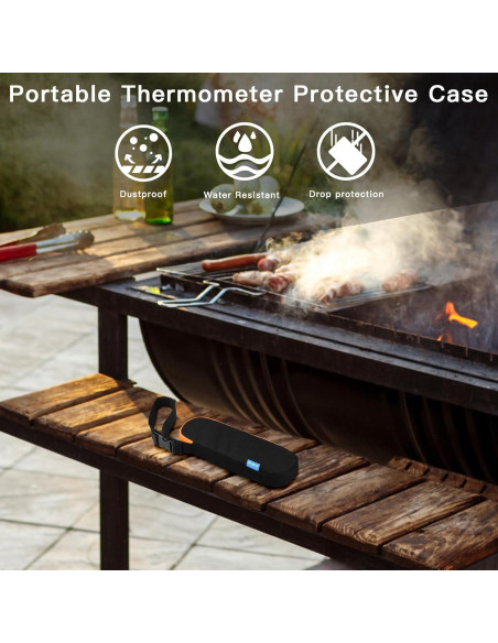 Funda Protectora Xxerciz para Termómetro Digital ThermoPro TP19H Funda Protectora Xxerciz para Termómetro Digital ThermoPro TP19H