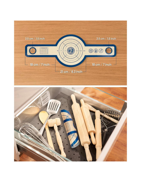 Sling de Pan Lorzon 2-Pack Silicona Antiadherente 21cm Sling de Pan Lorzon 2-Pack Silicona Antiadherente 21cm