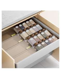 Organizador de Cajón de Especias PanPanPal Expandible 28-56 cm