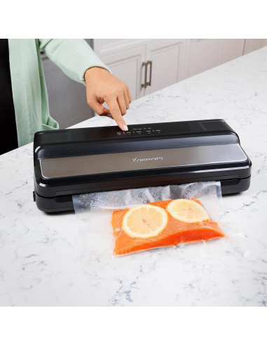 Máquina Selladora al Vacío Kenmore KKFSDC - Acero Inoxidable, 7 Modos