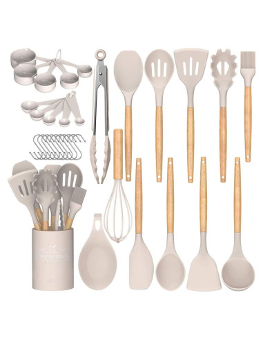 Juego de Utensilios de Cocina Umite Chef 33 Piezas Silicona