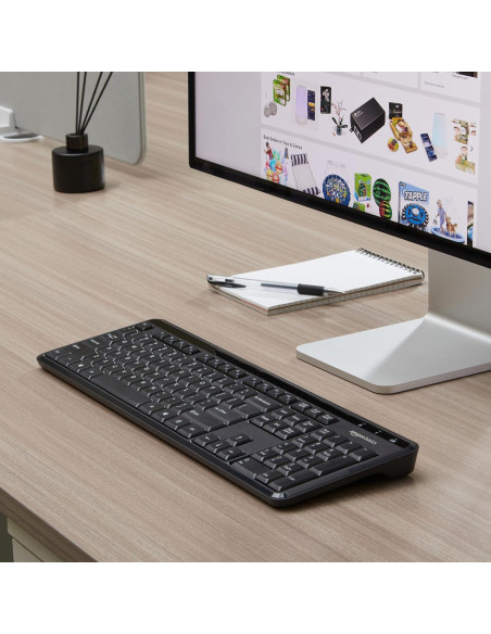 Teclado Inalámbrico Amazon Basics Compacto con Numérico Teclado Inalámbrico Amazon Basics Compacto con Numérico