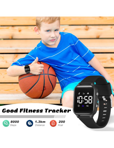 Reloj Digital Deportivo L LAVAREDO para Niños 5-13 Años