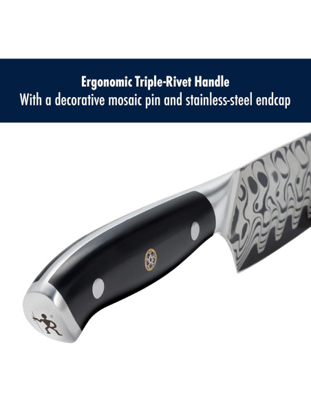 Cuchillo de Chef Henckels Compass Damasco 20.32 cm Forjado Cuchillo de Chef Henckels Compass Damasco 20.32 cm Forjado