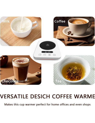 Calentador de Tazas FHWM JRQ-W con Control Táctil y Apagado Automático