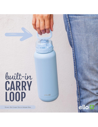 Botella de Agua Ello Cooper 32oz Acero Inoxidable Aislada