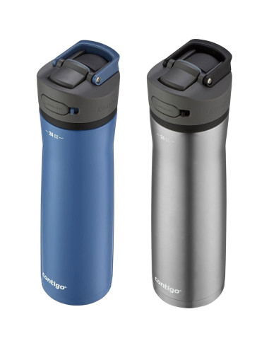 Botella de Agua Contigo Ashland Chill 2.0 0.71L Paquete de 2
