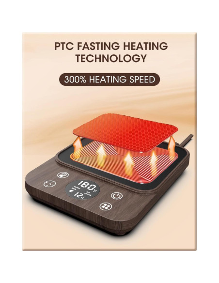 Calentador de Taza Eléctrico MXMZHXU A316 2024, 9 Temperaturas Calentador de Taza Eléctrico MXMZHXU A316 2024, 9 Temperaturas