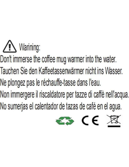 Calentador de Tazas Azyh con 3 Temperaturas y Apagado Automático Calentador de Tazas Azyh con 3 Temperaturas y Apagado Automático