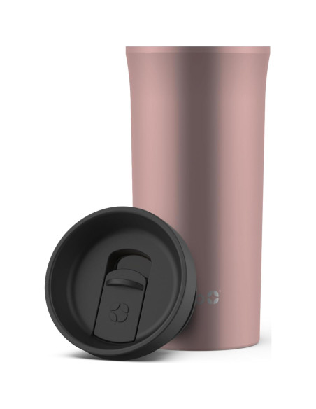 Taza de Viaje Ello Arabica 414ml Acero Inoxidable Rosa Dorado Taza de Viaje Ello Arabica 414ml Acero Inoxidable Rosa Dorado